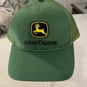 John Deere Green Cap with Yellow Emblem
